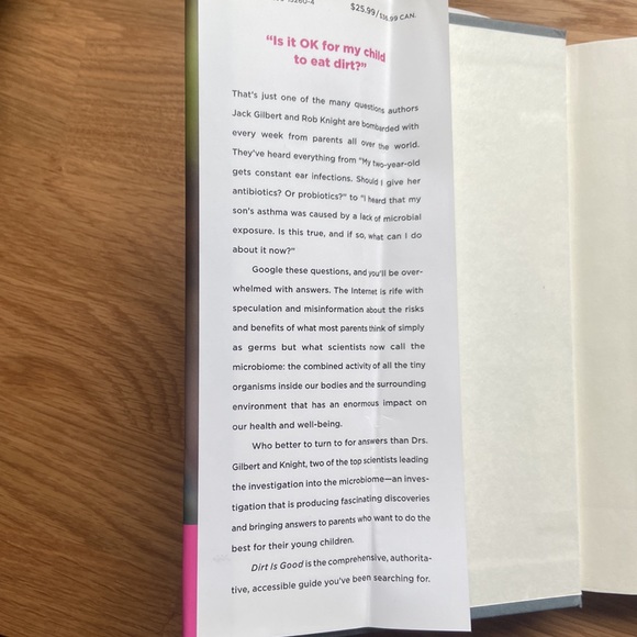 Dirt Is Good hardcover book by Jack Gilbert PhD and Rob Knight PhD - Picture 4 of 11